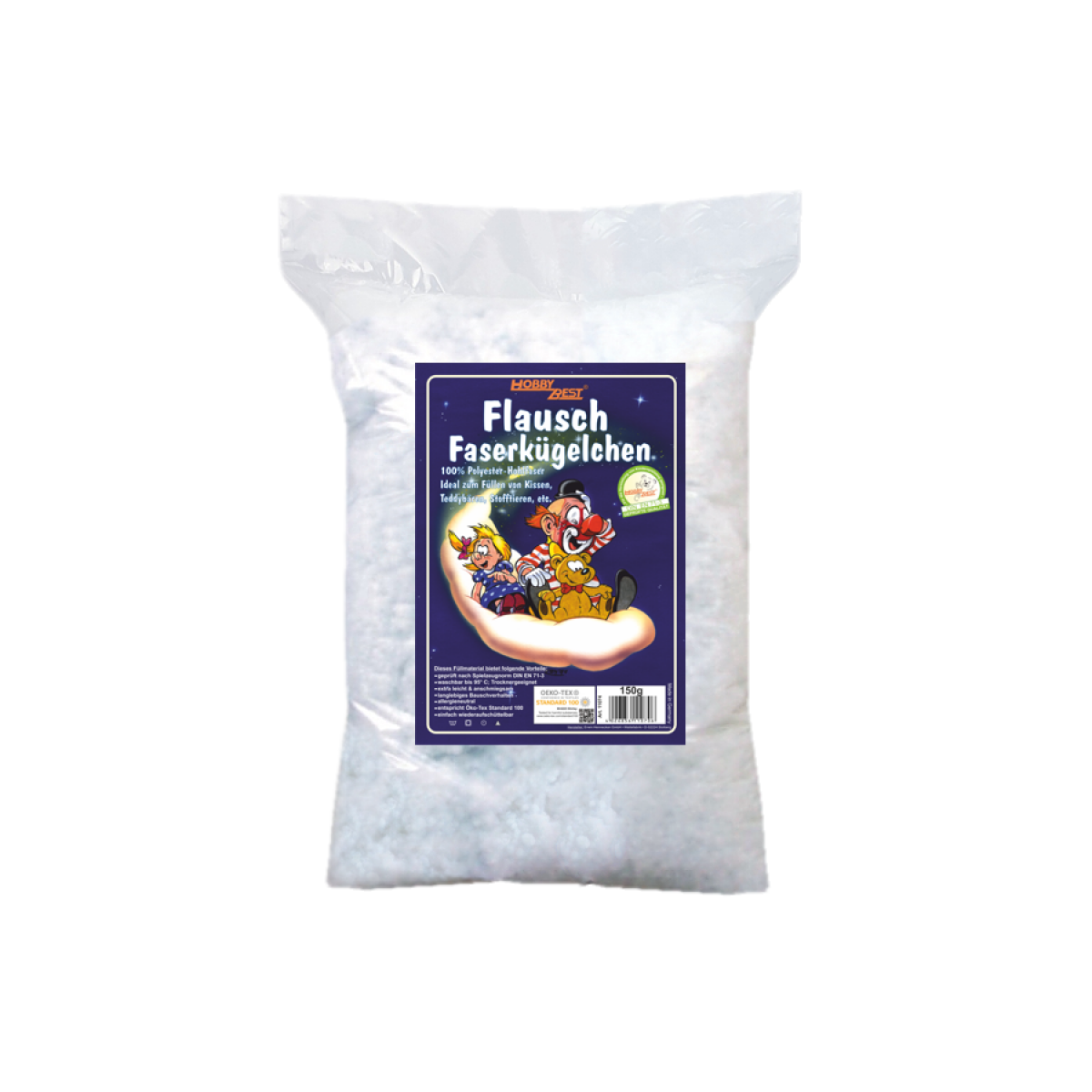 Flausch-Faserkügelchen 150g